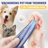 2-in-1 Pet Grooming Clipper with Vacuum